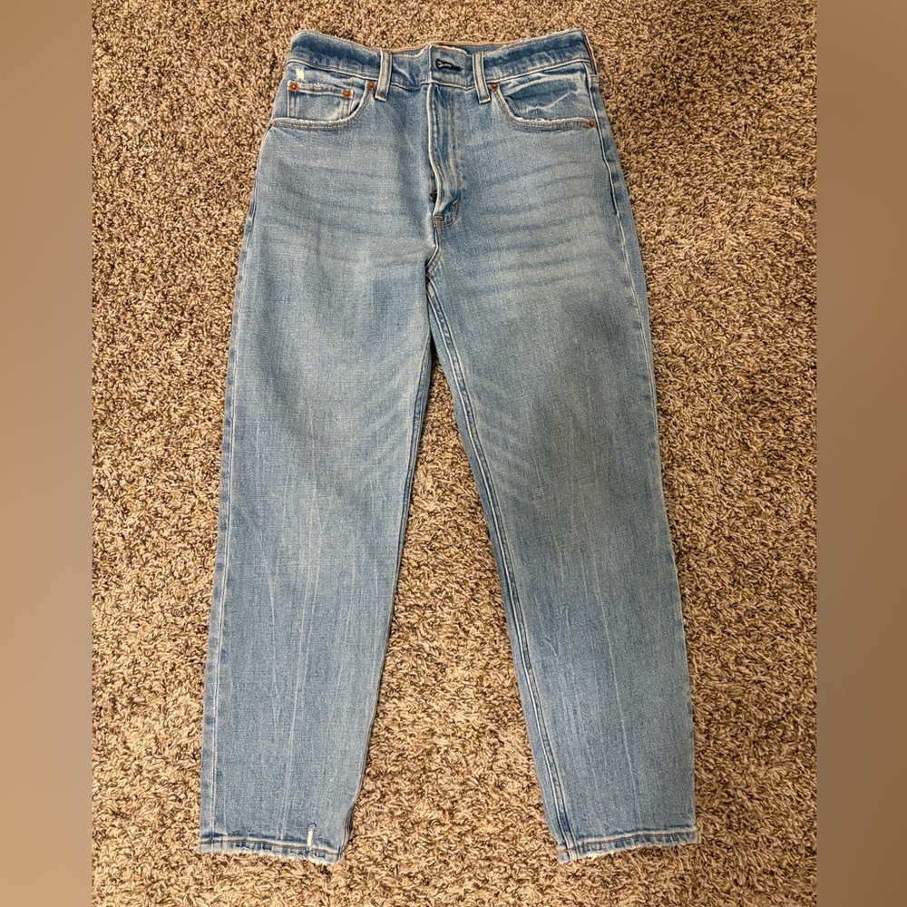 Abercrombie and Fitch the Mom High Rise NWT 26 Short